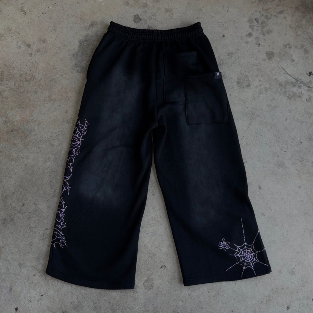 Versatile Rhinestone Sweatpants